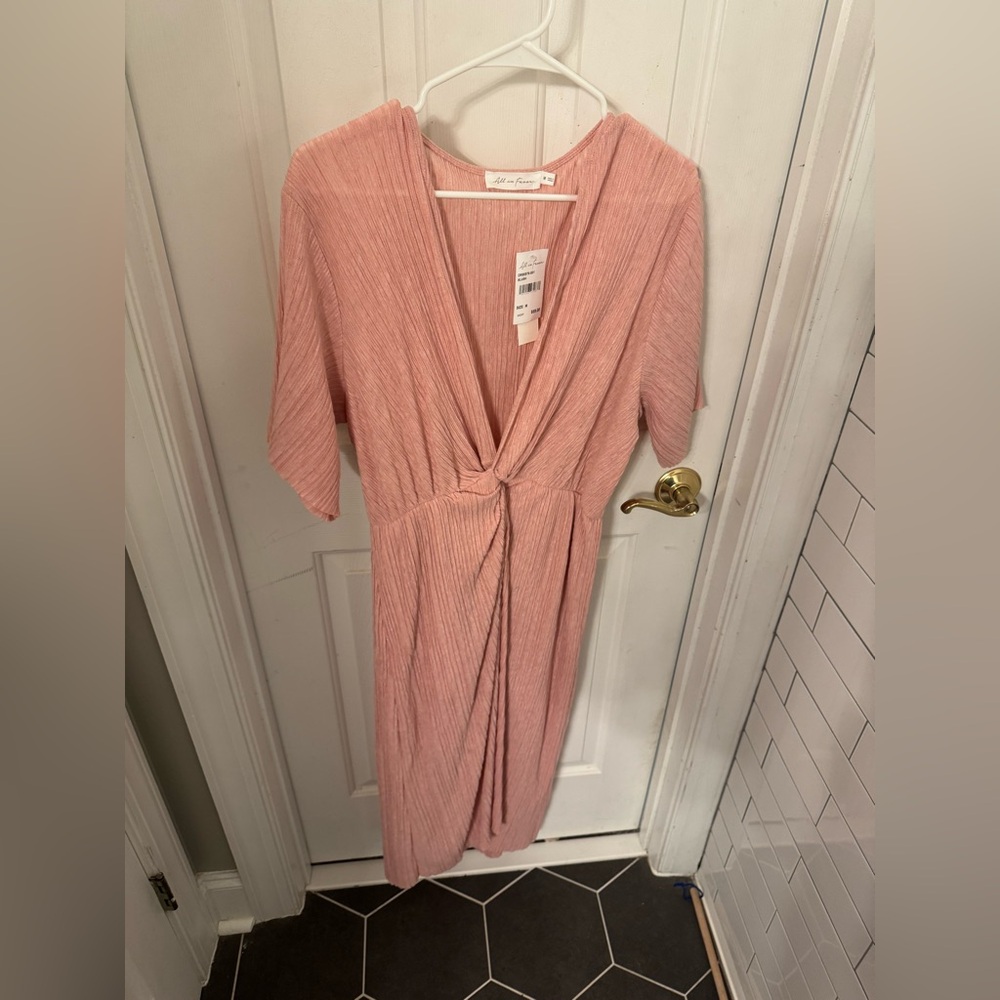 NWT Pink Midi Dress